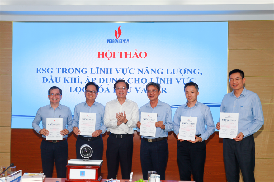 Petrovietnam tổ chức chương trình hội thảo ESG trong lĩnh vực Năng lượng, Dầu khí, áp dụng cho lĩnh vực Lọc hoá dầu và BSR