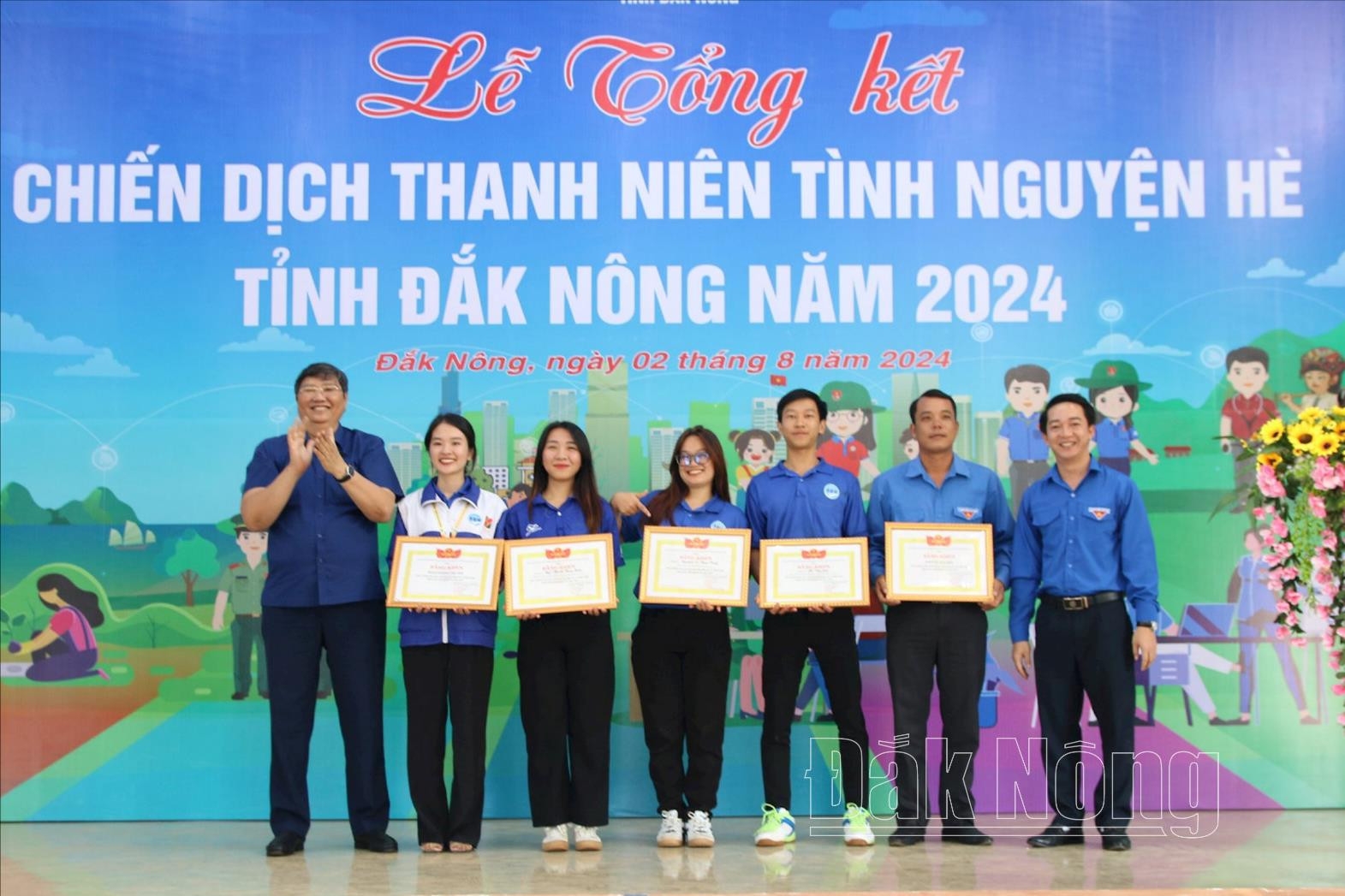 Dấu ấn thanh niên tình nguyện hè 2024 ở Đắk Nông